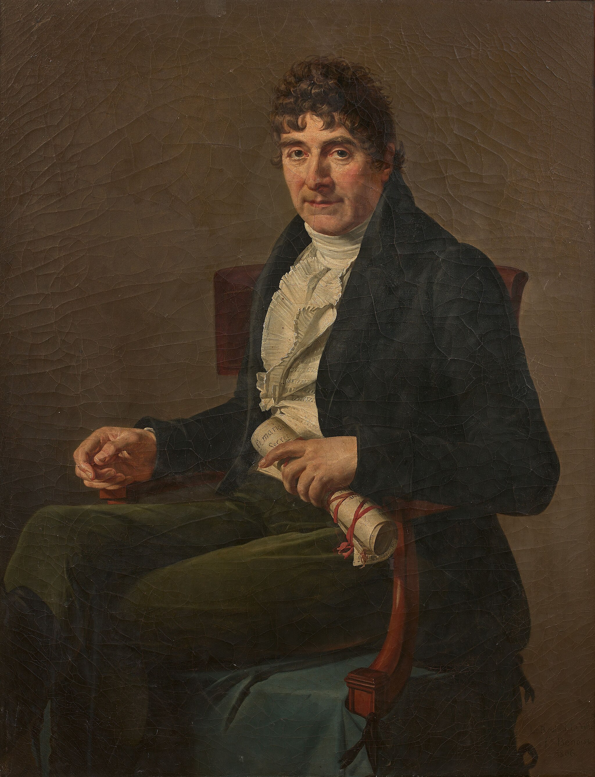 Portrait of Jean-Louis Brousse-Desfaucherets